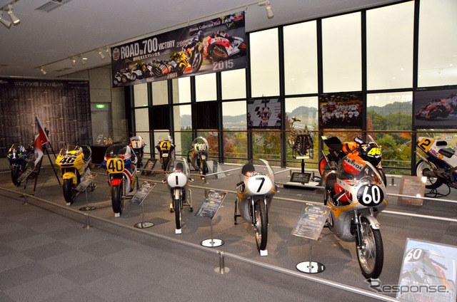 MotoGP展 Road to 700victory ~勝利を支えたマシンたち~