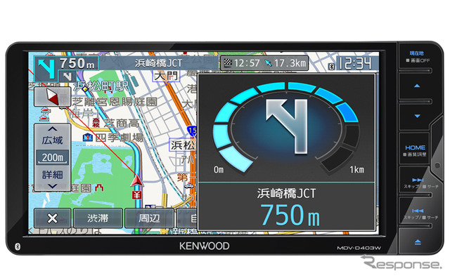 ケンウッド MDV-D403W