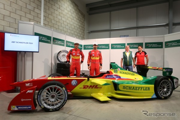 フォーミュラE ABT Schaeffler Audi Sport