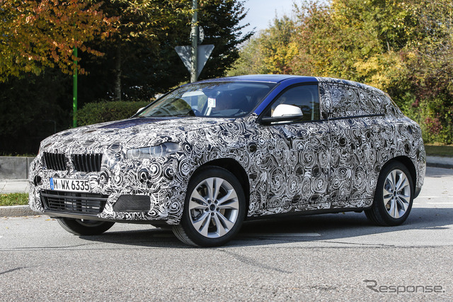 BMW X2 スクープ写真