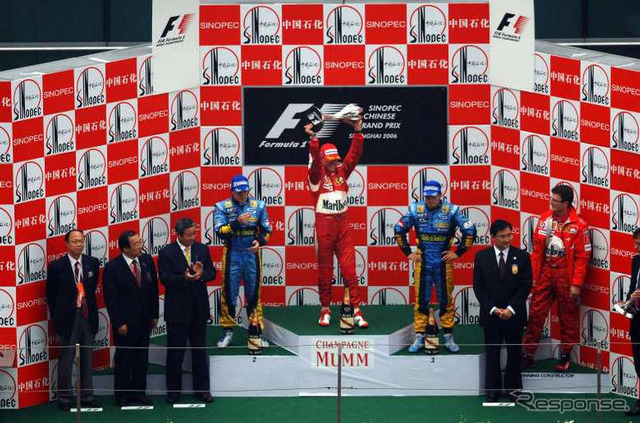 【シューマッハ写真蔵】中国GP