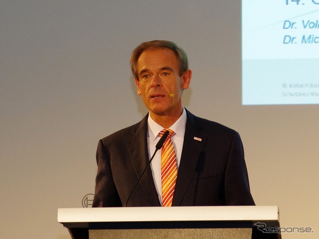 ボッシュのフォルクマル・デナー取締役会長