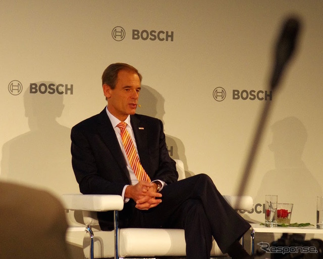 ボッシュのフォルクマル・デナー取締役会長