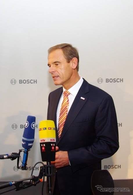 ボッシュのフォルクマル・デナー取締役会長