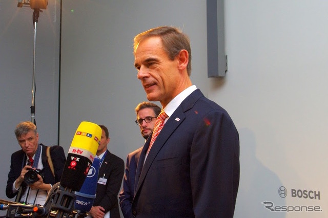 ボッシュのフォルクマル・デナー取締役会長