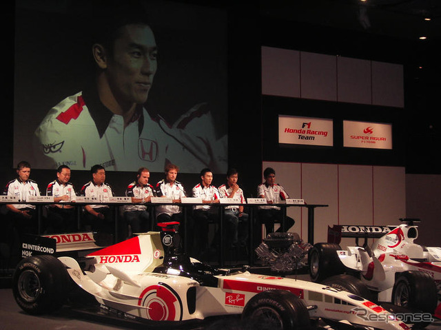 【スーパーアグリF1】日本GP直前会見…初めての母国、意気軒昂