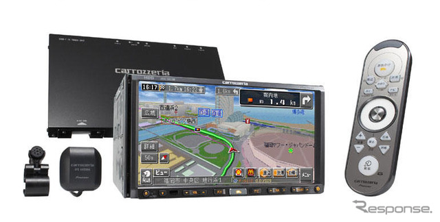 HDD楽ナビとDVD楽ナビのニューモデルを発表…パイオニア