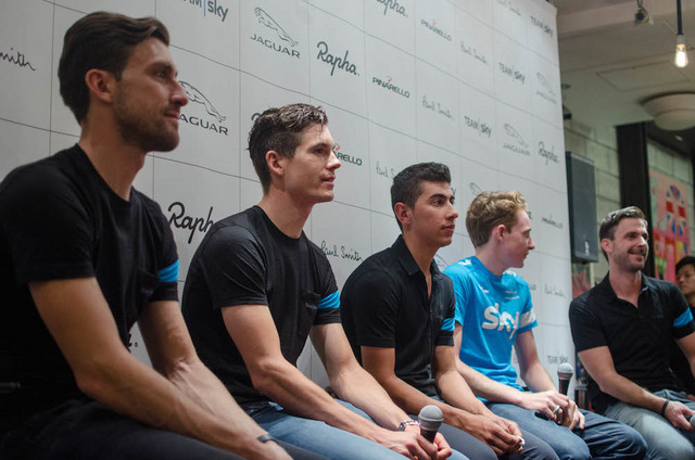 ジャガー・ランドローバー・ジャパンが「TEAM SKY PARTY NIGHT」を開催(2015年10月15日)