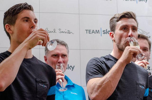 ジャガー・ランドローバー・ジャパンが「TEAM SKY PARTY NIGHT」を開催(2015年10月15日)