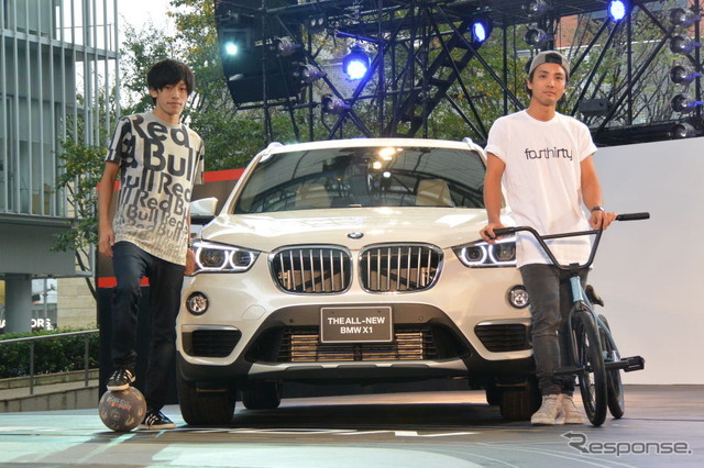 BMW X1 新型発表会