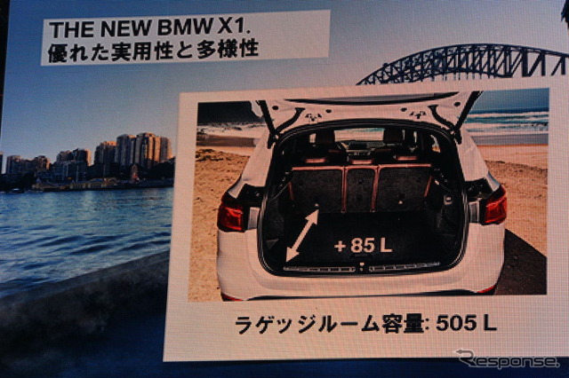 BMW X1 新型発表会