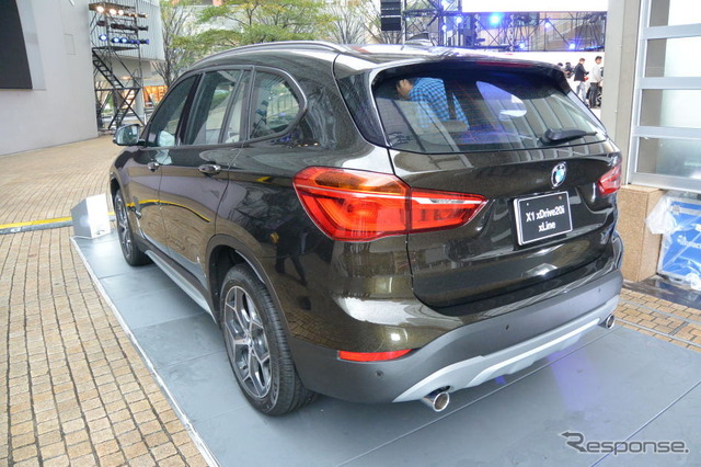 BMW X1 新型発表会