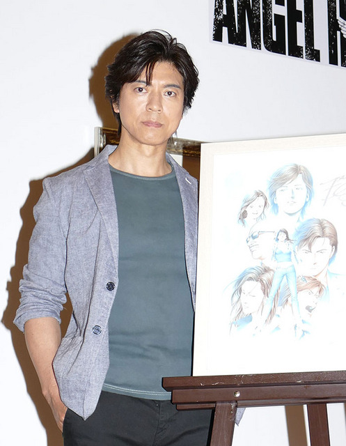 上川隆也/「シティーハンター30周年記念 北条司原画展」
