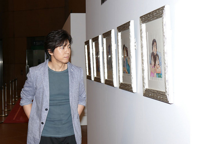 上川隆也/「シティーハンター30周年記念 北条司原画展」