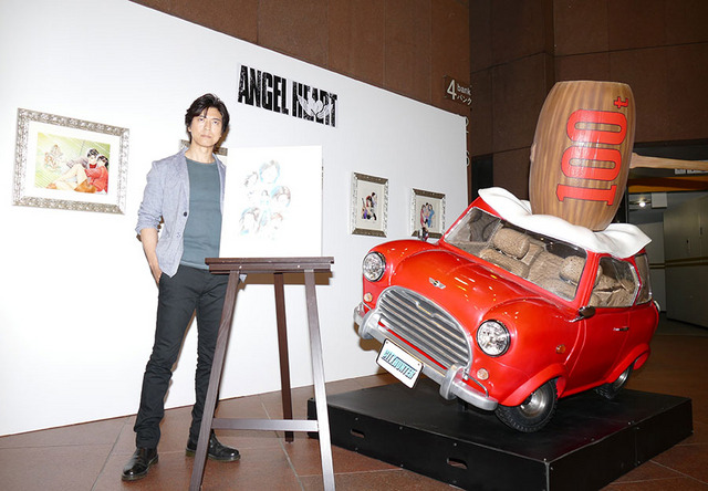 上川隆也/「シティーハンター30周年記念 北条司原画展」