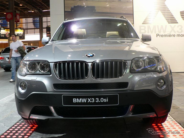 【パリモーターショー06】BMW、新型 X3 を披露