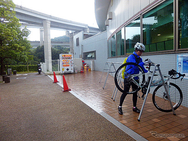 今治市サイクリングターミナル サンライズ糸山にて