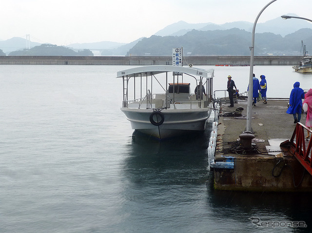 能島上陸&潮流クルーズ