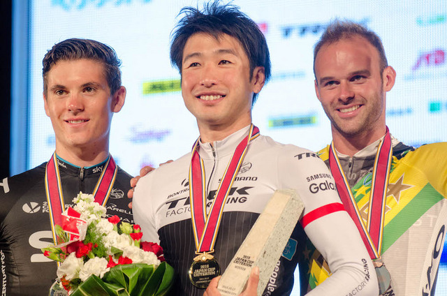 別府史之がジャパンカップクリテリウムで優勝(2015年10月17日)