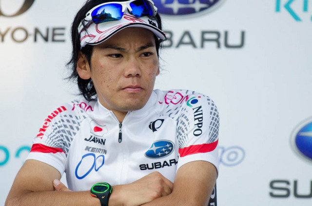 ジャパンカップサイクルロードレースで新城幸也は3位(2015年10月18日)