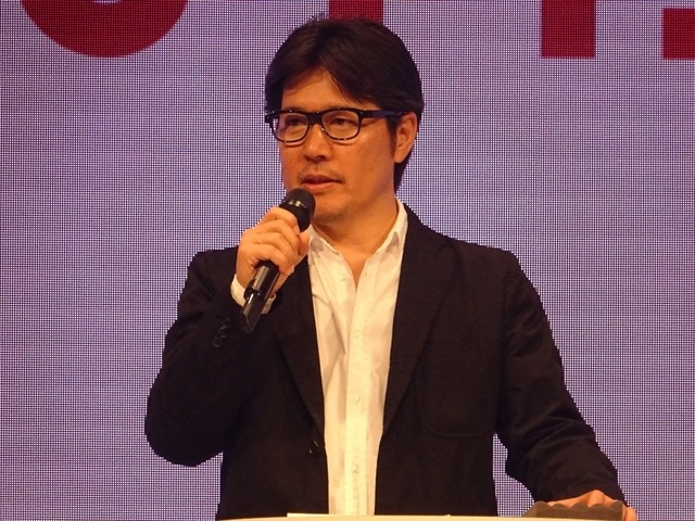 「JINS MEME」発表会(2015年10月14日)
