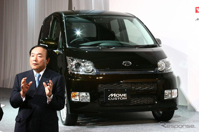 【ダイハツ ムーヴ 新型発表】箕浦社長、シェアは結果として…
