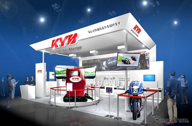 KYB 自動車・二輪車用機器ブース