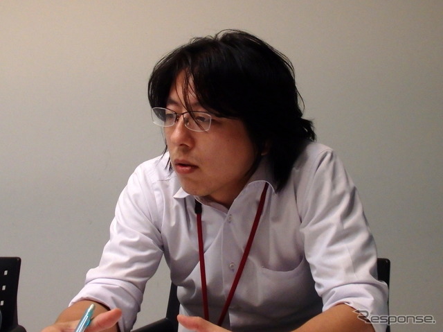 パイオニアのカーエレクトロニクス事業統括部 テレマティクス事業部 事業企画部の課長である岩堀耕史氏