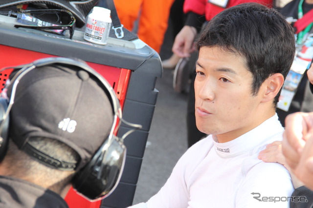 久々に2位表彰台を獲得した山本尚貴(2015SF第6戦)