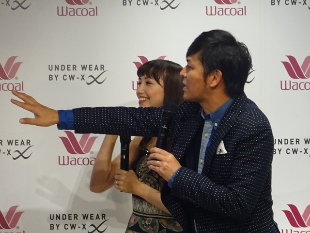 UNDER WEAR BY CW-X presents「仕事アスリート」アワード授賞式にて
