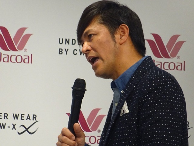 UNDER WEAR BY CW-X presents「仕事アスリート」アワード授賞式にて