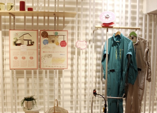 「日本橋三越本店」の本館7階(はじまりのカフェゾーン)には、農業女子の声を取り入れて作られたリビングルームを展示