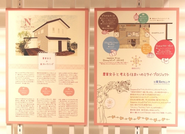 「日本橋三越本店」の本館7階(はじまりのカフェゾーン)には、農業女子の声を取り入れて作られたリビングルームを展示