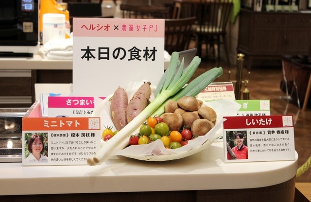「日本橋三越本店」の本館7階(はじまりのカフェゾーン)では、食に関するワークショップを実施