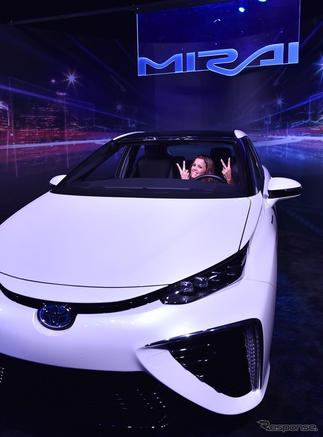 トヨタ MIRAI の米国発売イベント