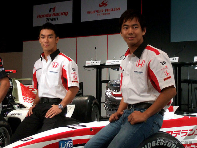 【スーパーアグリF1】日本GP直前会見…山本「佐藤さんは大きなお兄ちゃん」