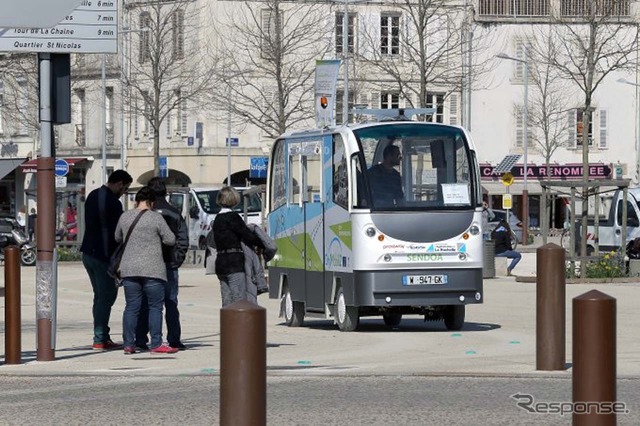 “CityMobile2”の実証実験が[進むフランス/ラ・ロシェルの例