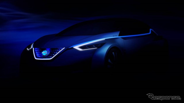 日産のコンセプトカーの予告イメージ