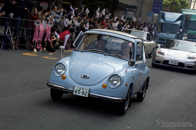 東京モーターショー60周年記念パレード