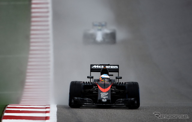 F1アメリカGPは豪雨により予選が順延
