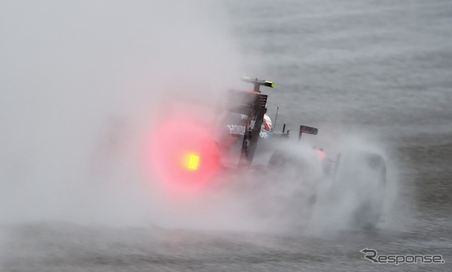 F1アメリカGPは豪雨により予選が順延