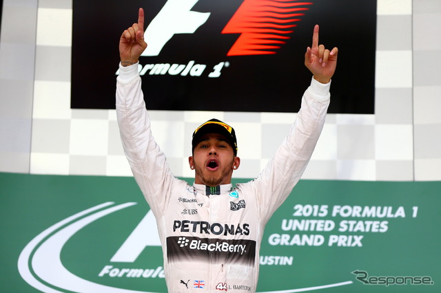 3度目の王座に輝いたルイス・ハミルトン