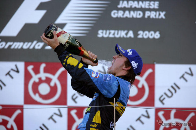 【F1日本GP】決勝…シューマッハまさかのリタイア、アロンソが守りきる