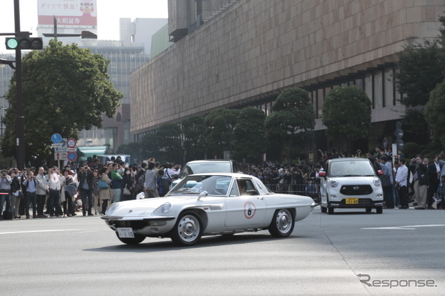 東京モーターショー60周年記念パレード