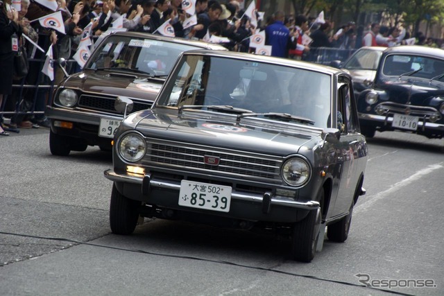 東京モーターショー60周年記念パレード