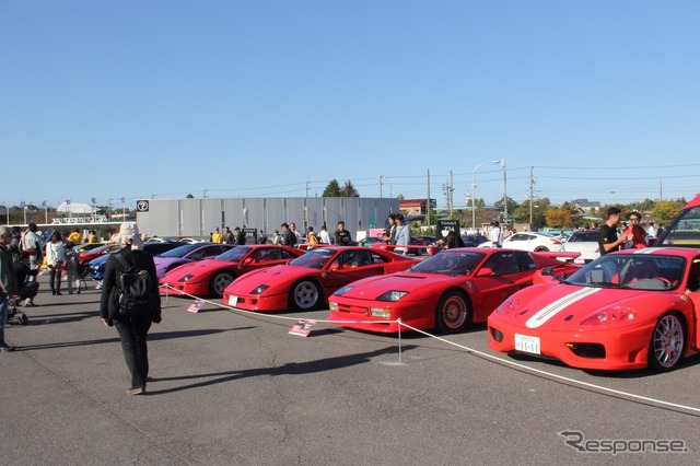 鈴鹿サーキットで開催された「見れる!聞ける!乗れる!スーパーカーコレクション」