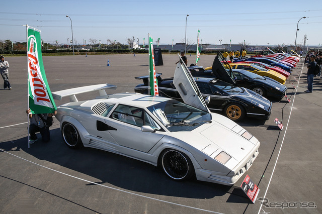 鈴鹿サーキットで開催された「見れる!聞ける!乗れる!スーパーカーコレクション」