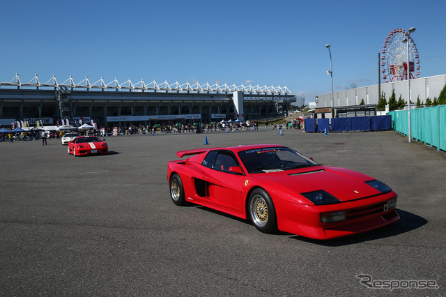 鈴鹿サーキットで開催された「見れる!聞ける!乗れる!スーパーカーコレクション」