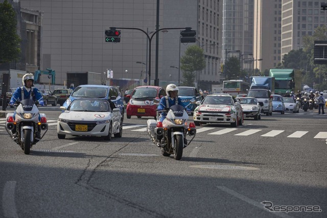 東京モーターショー60周年記念パレード