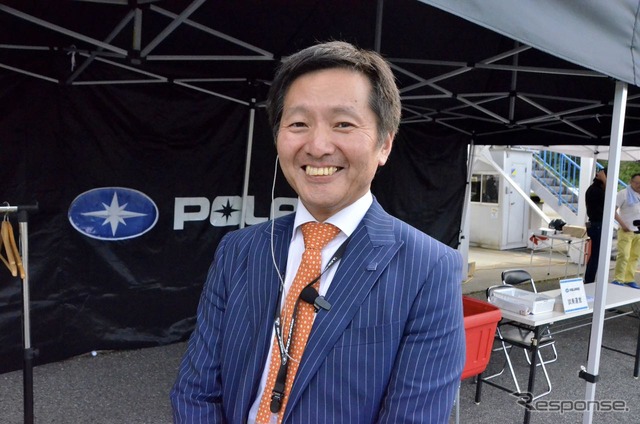 ホワイトハウス広報部の谷川信一氏。